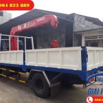 Xe tải 8 tấn Veam HD800 gắn cẩu UNIC UR-V344 3 Tấn 4 Khúc